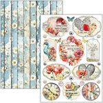 Blocco di cartoncini Scrap A4 Majestic Dream