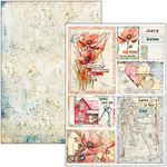 Blocco di cartoncini Scrap A4 Majestic Dream