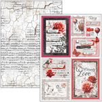 Blocco di cartoncini Scrap A4 Paris Je t’aime