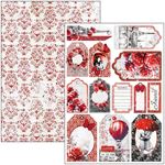 Blocco di cartoncini Scrap A4 Paris Je t’aime