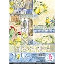 Blocco di cartoncini Scrap A4 Sicilia