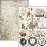 Blocco di cartoncini Scrap A4 Wizard Accademy