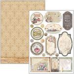 Blocco di cartoncini Scrap A4 Wizard Accademy