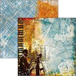 Blocco di cartoncini Scrap Blue Note 15 x 15