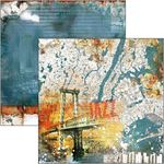 Blocco di cartoncini Scrap Blue Note 15 x 15