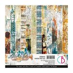 Blocco di cartoncini Scrap Blue Note 15 x 15