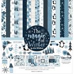 Blocco di cartoncini Scrap The Magic of Winter Collection Kit