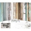 Blocco di cartoncini Scrap Wood Effect