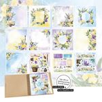 Blocco di cartoncini e die cut Violet Musings