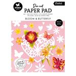 Blocco di cartoncini pretagliati Bloom & Butterfly A5