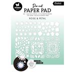 Blocco di cartoncini pretagliati Rose & Petal A5