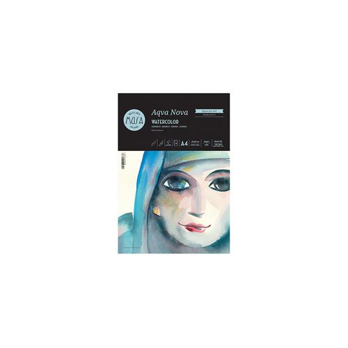 Blocco per Acquerello Aqua Nova A4 300 gr