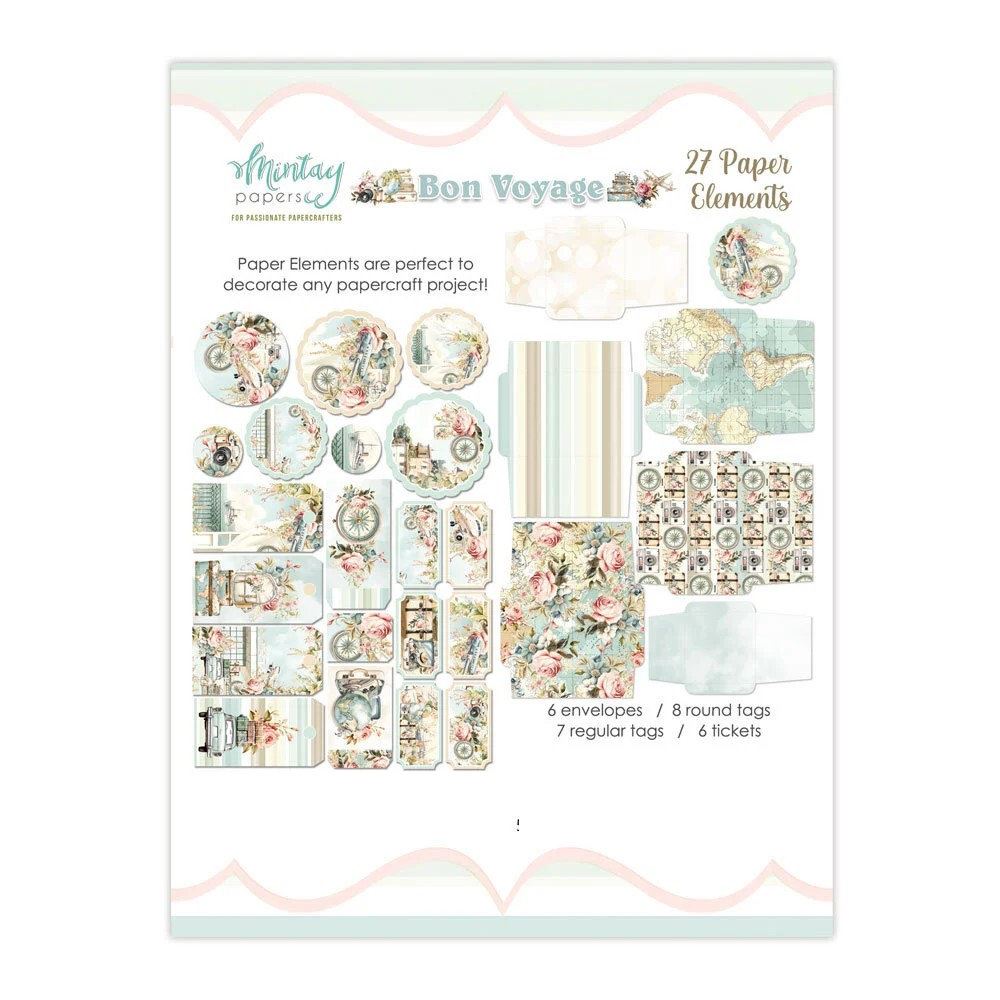 Bon Voyage Mintay Paper Elements