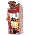 Book Nook My Tiny World Garage – Kit Miniatura 3D in legno con luci LED