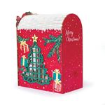 Book Nook My Tiny World Merry Christmas – Kit Miniatura 3D in legno Natale con luci LED