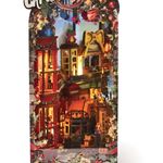 Book Nook My Tiny World Merry Christmas – Kit Miniatura 3D in legno Natale con luci LED