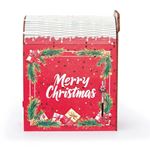 Book Nook My Tiny World Merry Christmas – Kit Miniatura 3D in legno Natale con luci LED