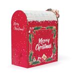 Book Nook My Tiny World Merry Christmas – Kit Miniatura 3D in legno Natale con luci LED