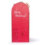 Book Nook My Tiny World Merry Christmas – Kit Miniatura 3D in legno Natale con luci LED