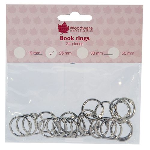 Book Rings 25 mm