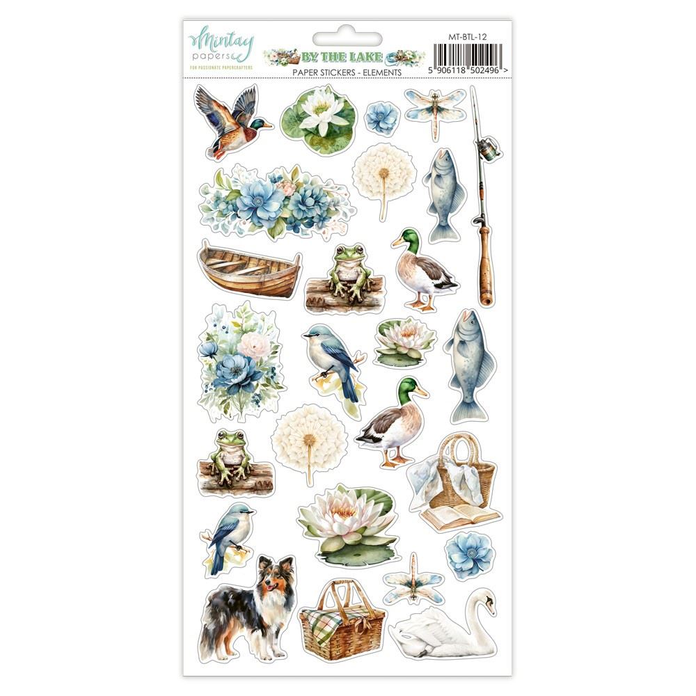 By The Lake Paper Stickers Elements - Mondo Fai da Te