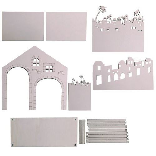 Capanna con Paesaggio Betlemme