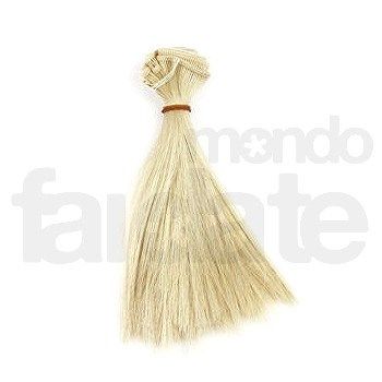 Capelli di Fata Lisci Biondi cm 15