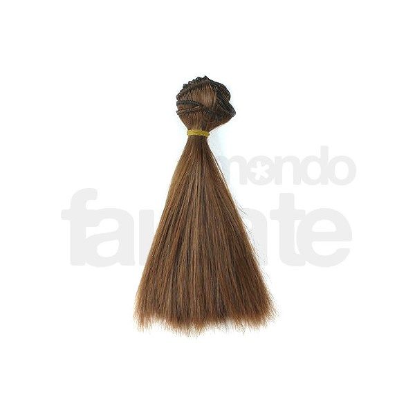 Capelli di Fata Lisci Castano cm 15