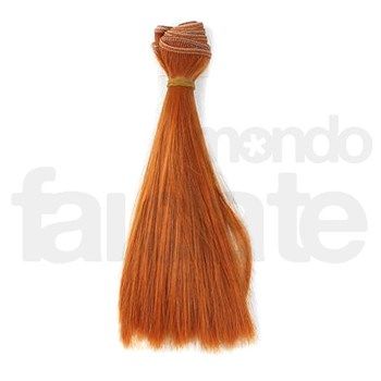 Capelli di Fata Lisci Rosso Tiziano cm 15