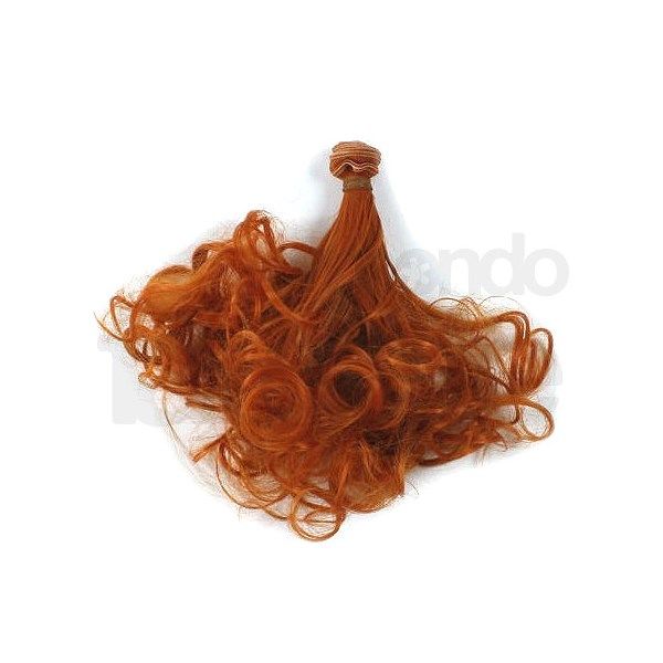 Capelli di Fata Ricci Rosso Tiziano cm 15