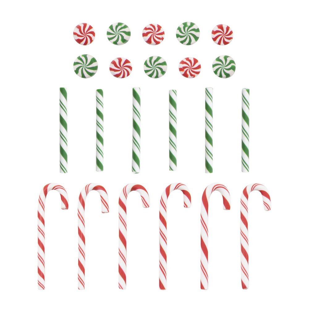 Caramelle e Bastoncini di Zucchero in resina