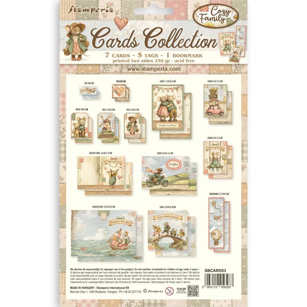 Cards Collection Cozy Family