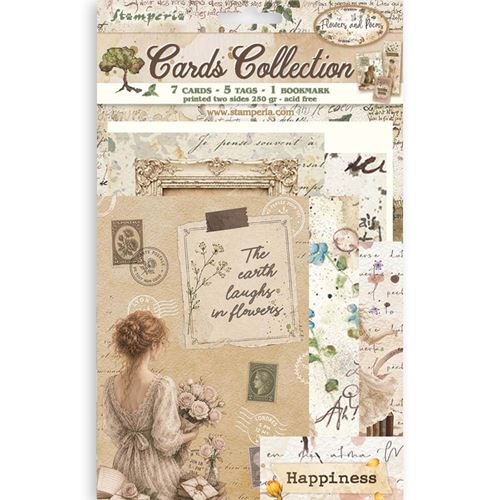 Cards Collection Flowers and Poems