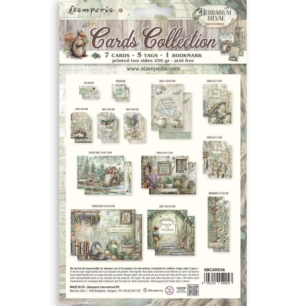 Cards Collection Herbarium Silvae