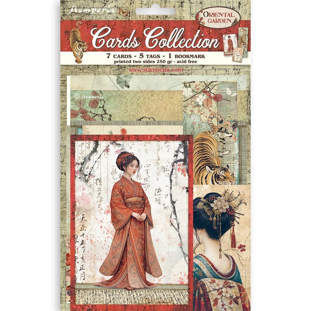 Cards Collection Oriental Garden