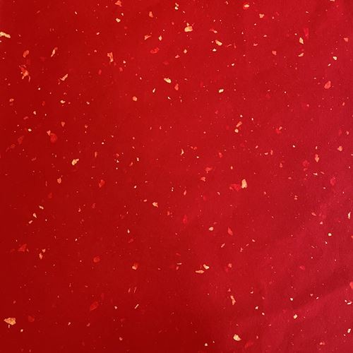 Carta Carat Rossa con fiocchi colore oro