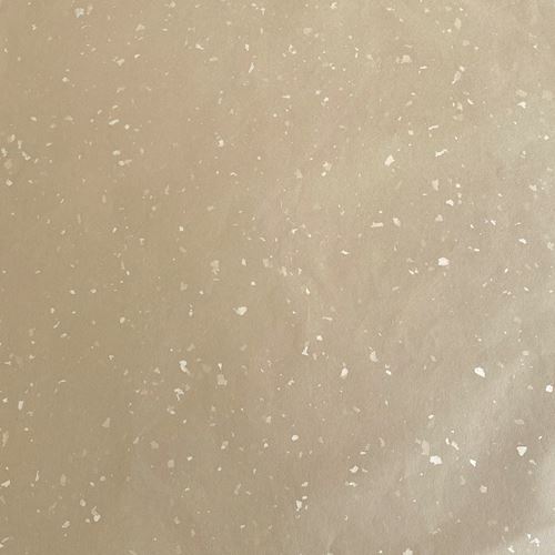 Carta Carat Sabbia con fiocchi colore argento