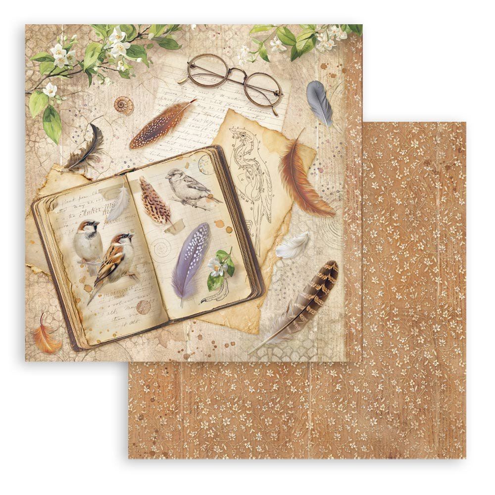 Carta Scrap All Around libro Stamperia