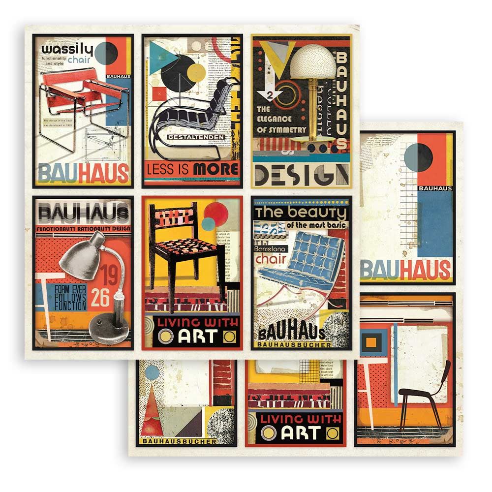 Carta Scrap Bauhaus 6 Cards