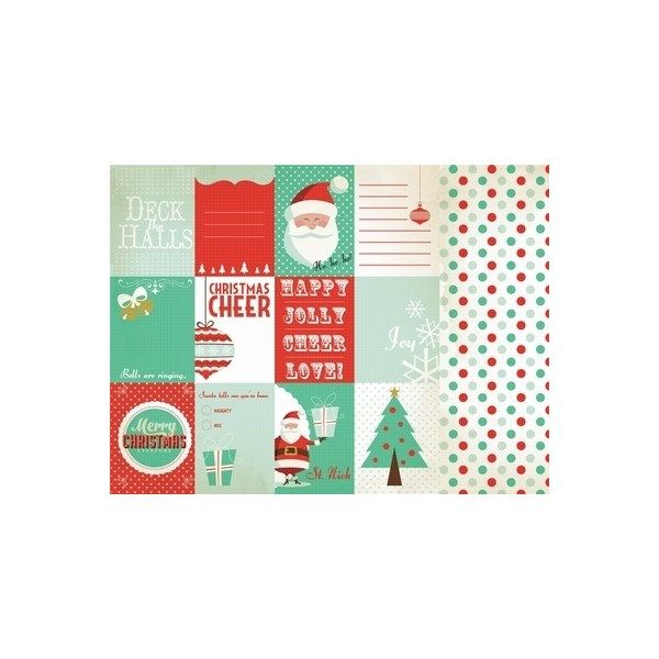 Carta Scrap Buon Natale