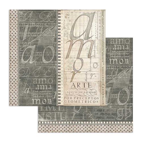 Carta Scrap Calligraphy Book by Stamperia