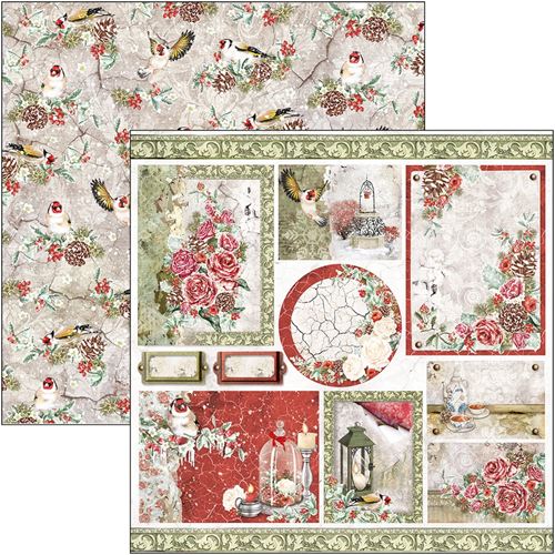 Carta Scrap Cards Frozen Roses