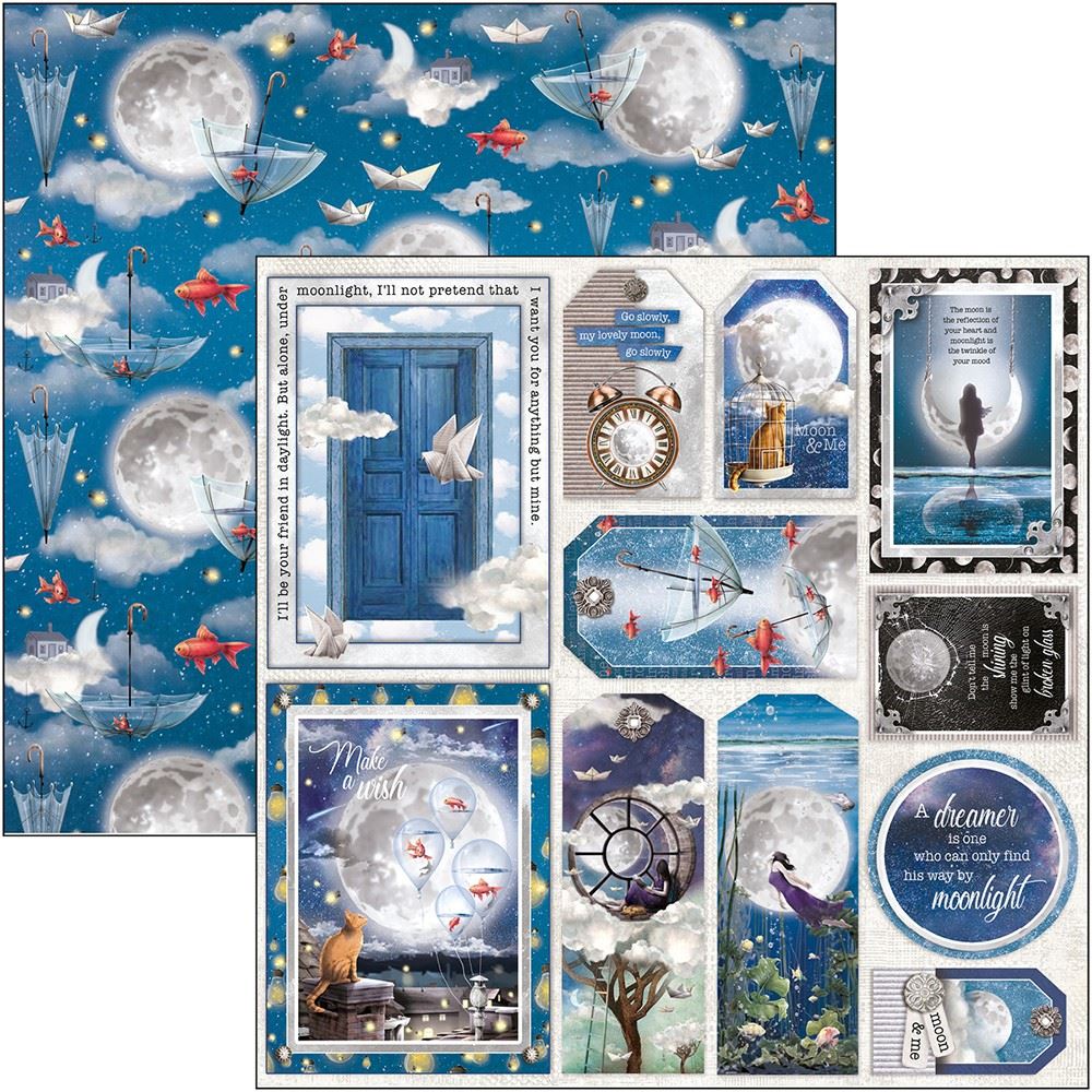 Carta Scrap Cards & Tags Moon And Me