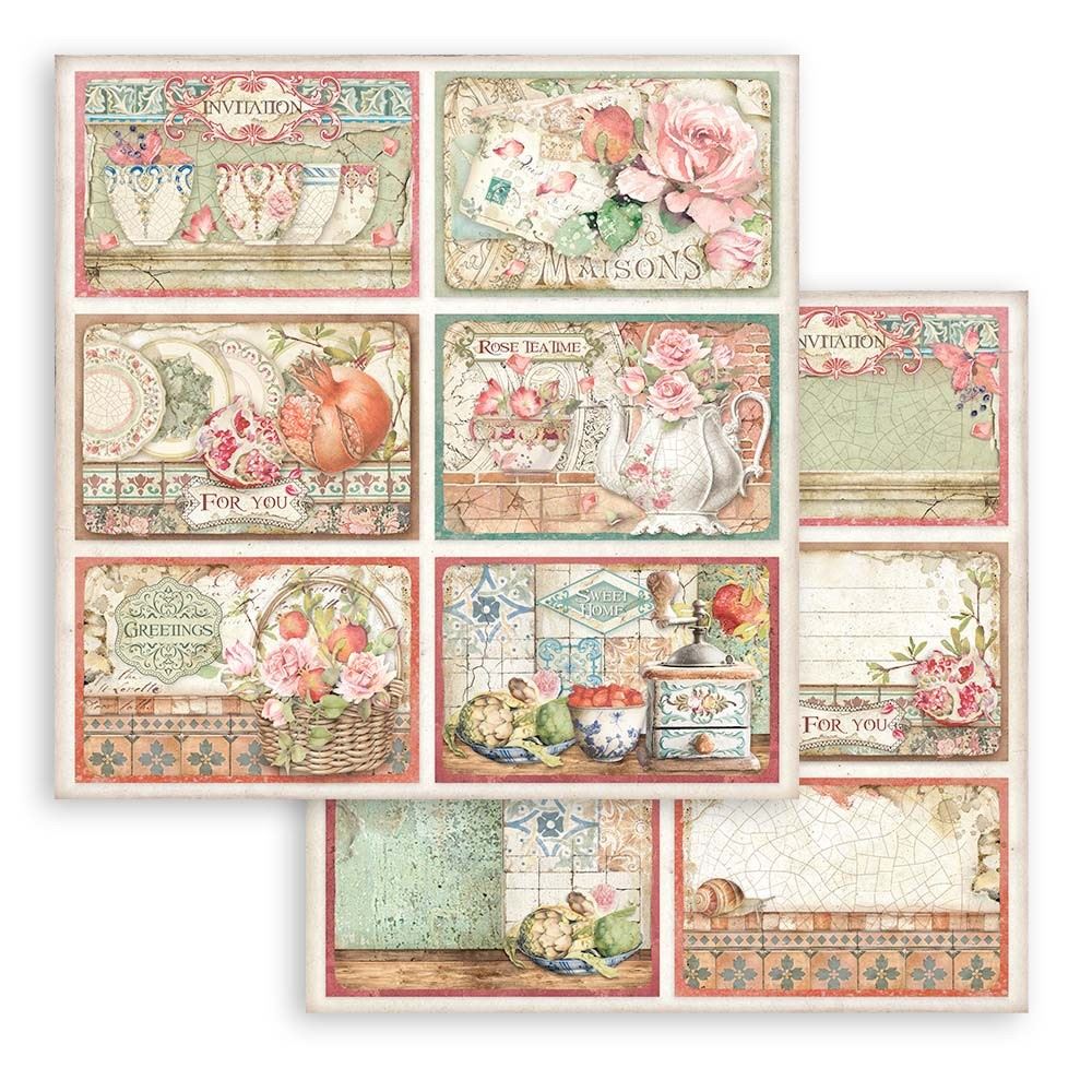 Carta Scrap Casa Granada 6 Cards
