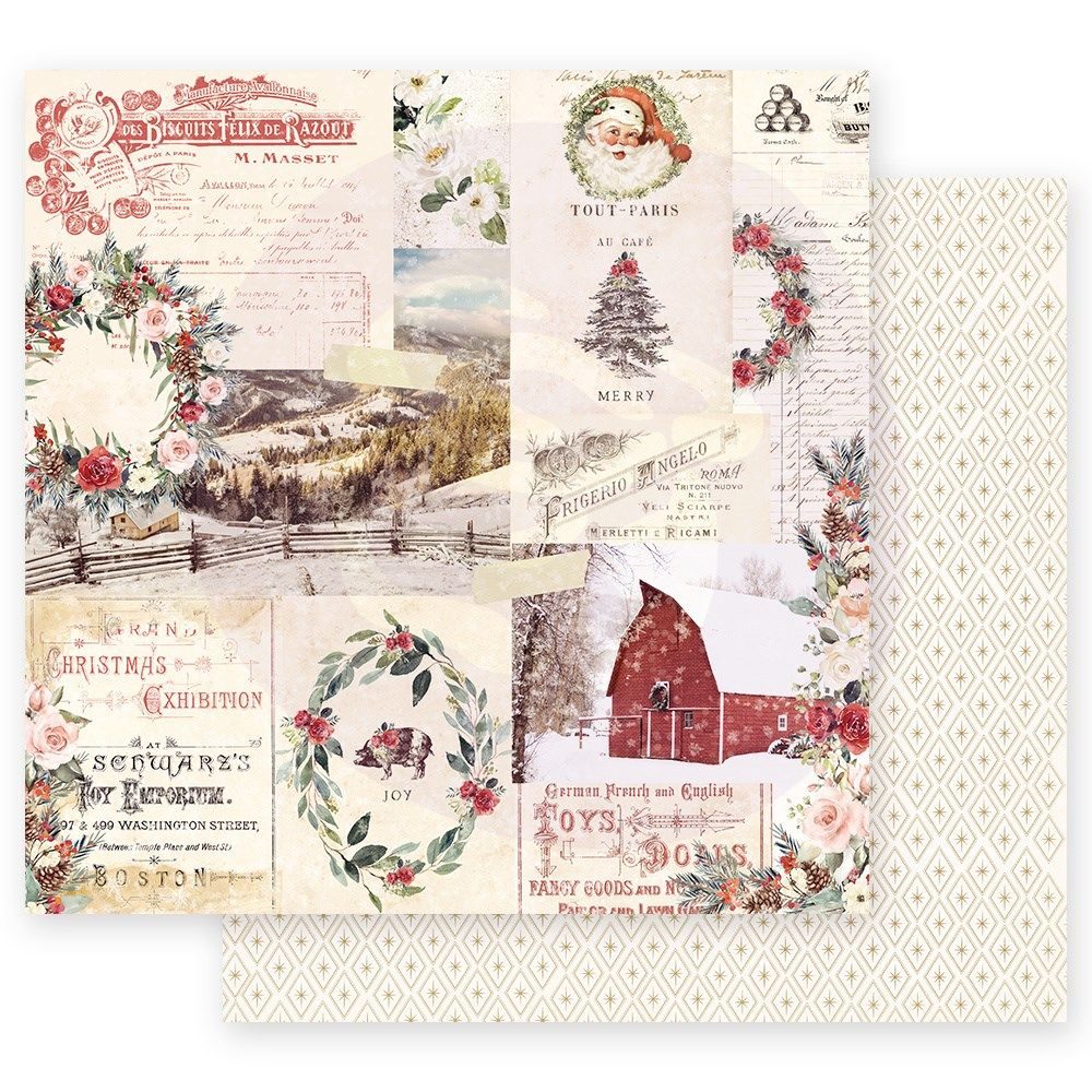 Carta Scrap Christmas Joy