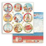 Carta Scrap Christmas Patchwork Rounds