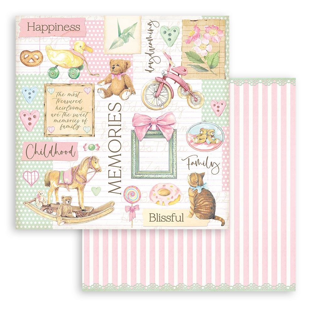 Carta Scrap DayDream Orsetti e Accessori