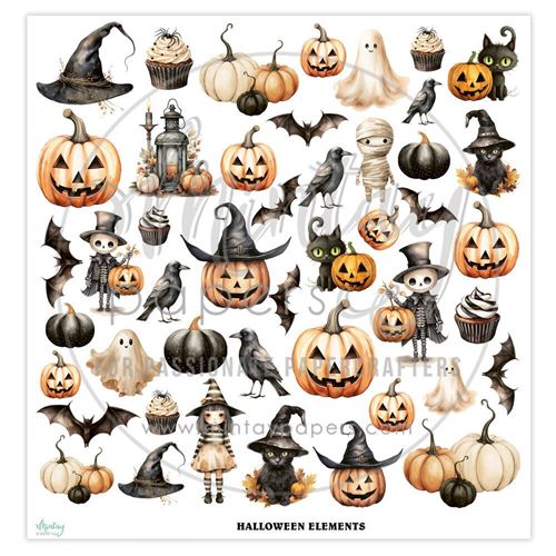 Carta Scrap Elements Halloween