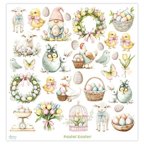 Carta Scrap Elements Pastel Easter