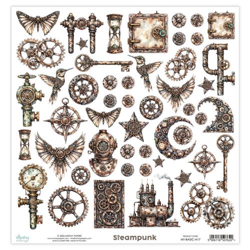 Carta Scrap Elements Steampunk